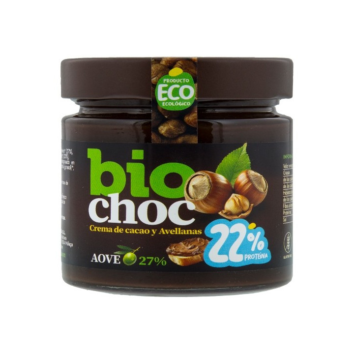 Crema de cacau i avellanes amb un 22% de proteïna - Naturafruits.com
