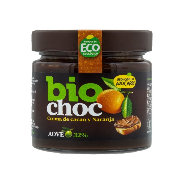 Crema de cacau amb taronja reduida en sucres - Naturafruits.com