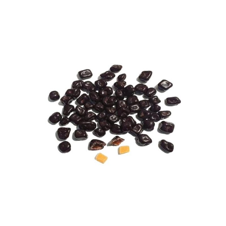 Mango amb xocolata negra