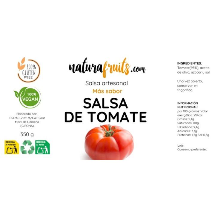 Molho de Tomate Caseiro