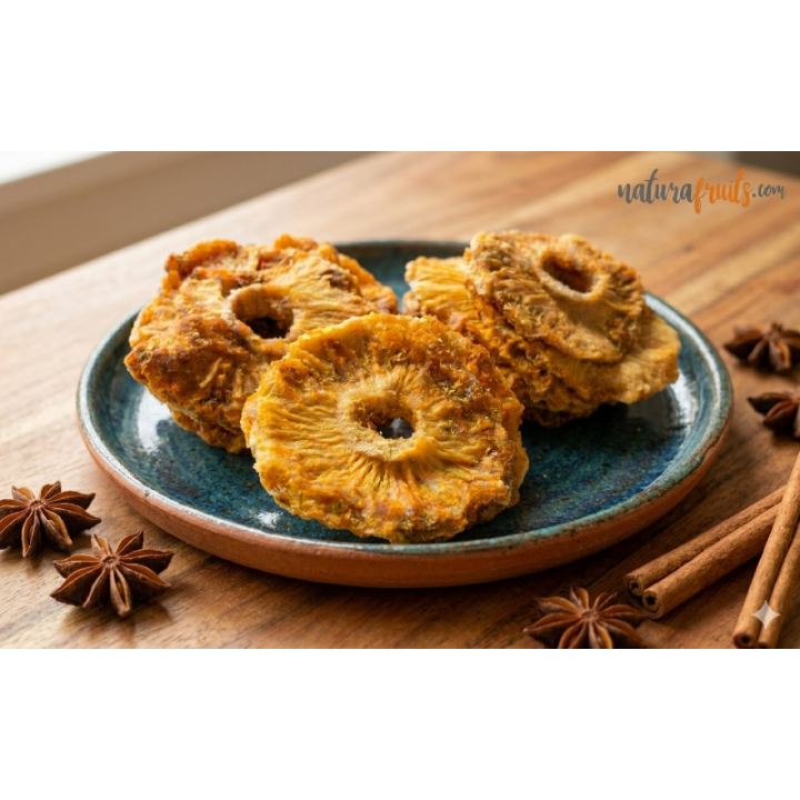 Piña a rodajas sin azúcar añadido