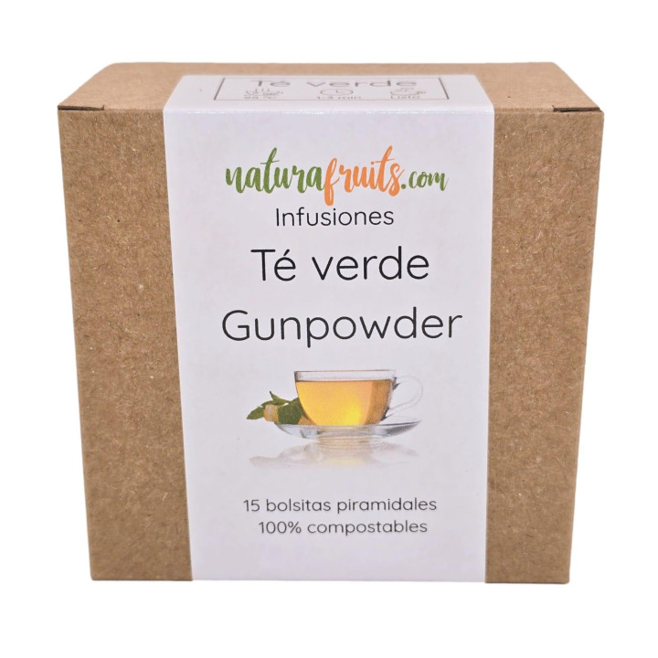 Té Verde Gunpowder en pirámides | Naturafruits
