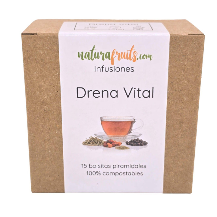 Infusión Drena Vital en pirámides | Naturafruits