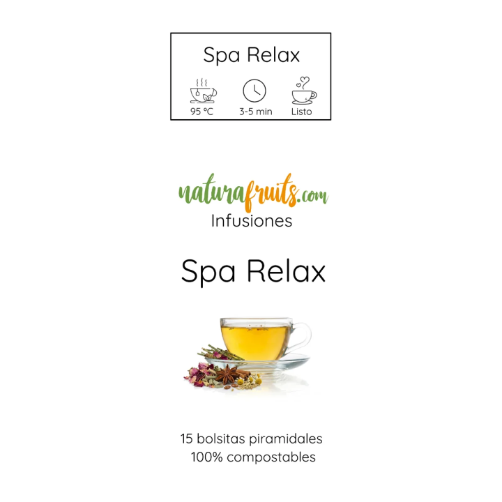 Infusió Spa Relax en piràmides | Naturafruits