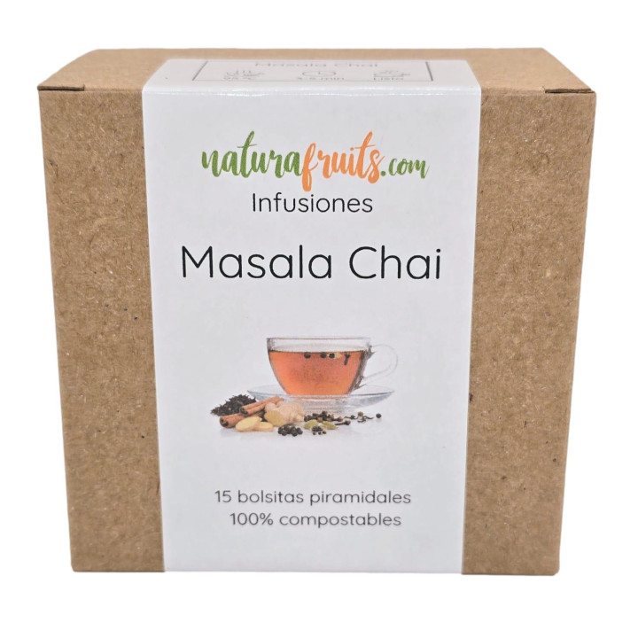 Te Negre Masala Chai en piràmides | Naturafruits