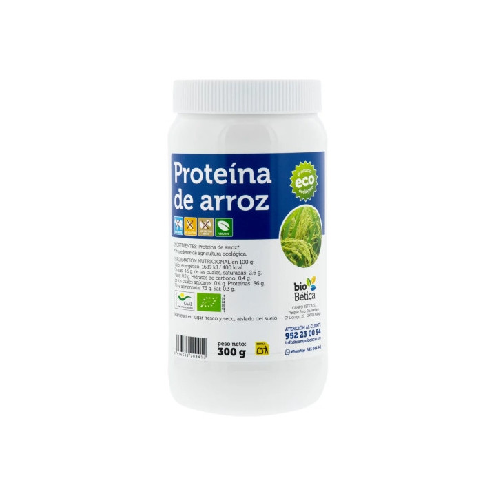 Proteïna d’Arròs BIO 85% | Naturafruits