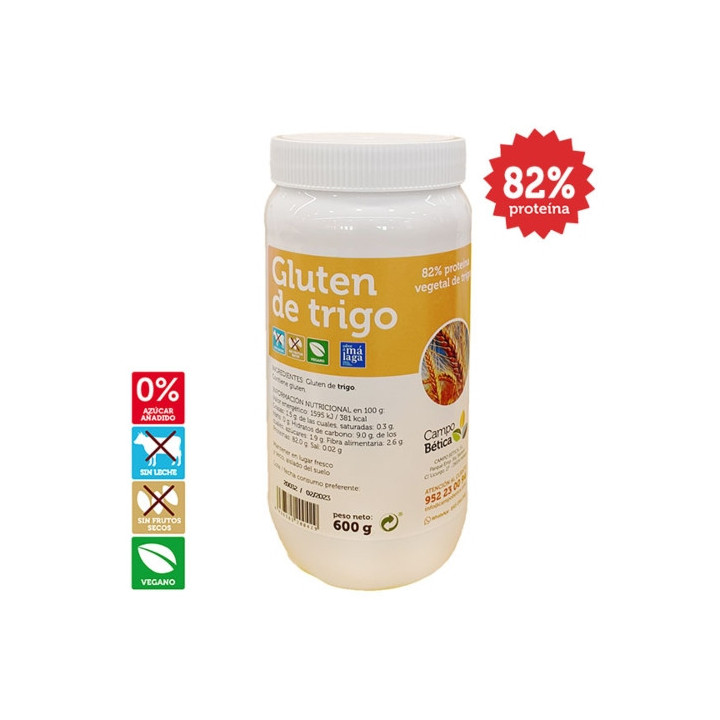 Gluten de Trigo 82% Proteína | Naturafruits