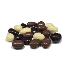 Almendras con Tres Chocolates | Naturafruits