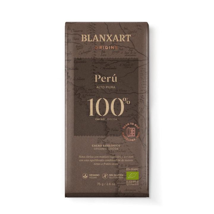 Chocolate ECO 100% Cacao Perú | Naturafruits