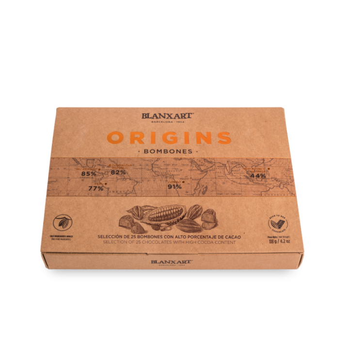 Estoig Origins 25 Bombons Blanxart 118 g | NaturaFruits