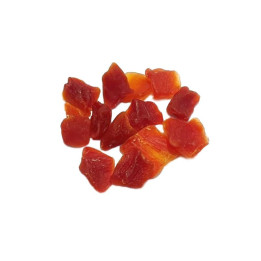 Papaya a trozos sin azúcar añadido con fructosa