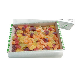 Golosinas italianas de fruta natural