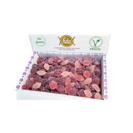 Golosinas italianas frutas del bosque