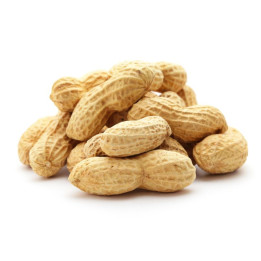 Cacahuetes cáscara crudos
