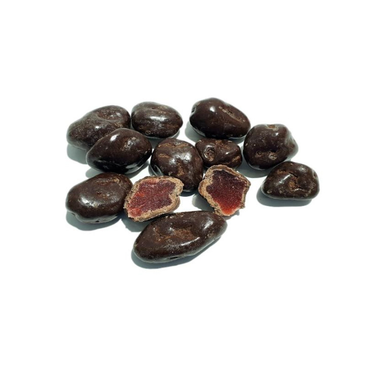 Maduixes amb xocolata negra