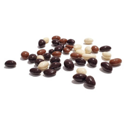 Cacahuetes tres chocolates