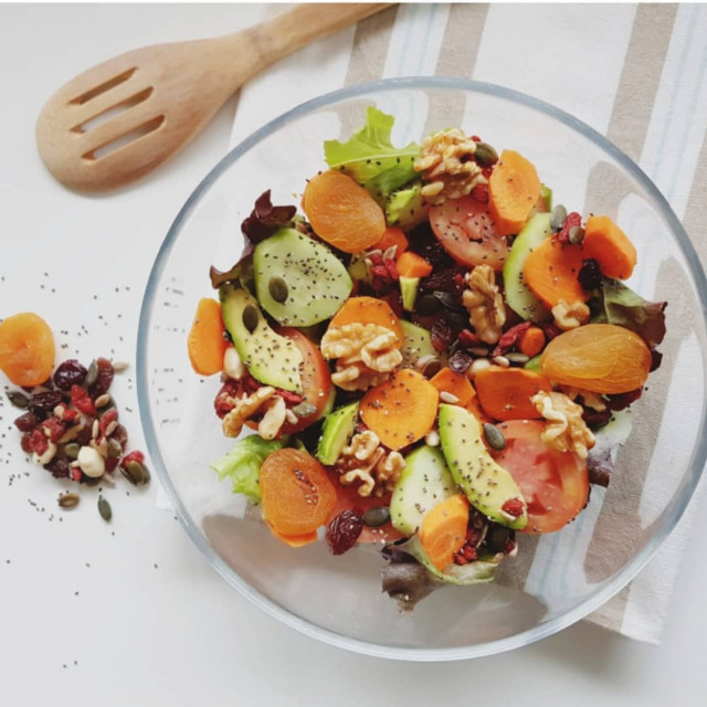 Pon color a tus ensaladas.